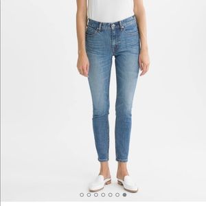 Everlane ankle mid rise skinny jeans